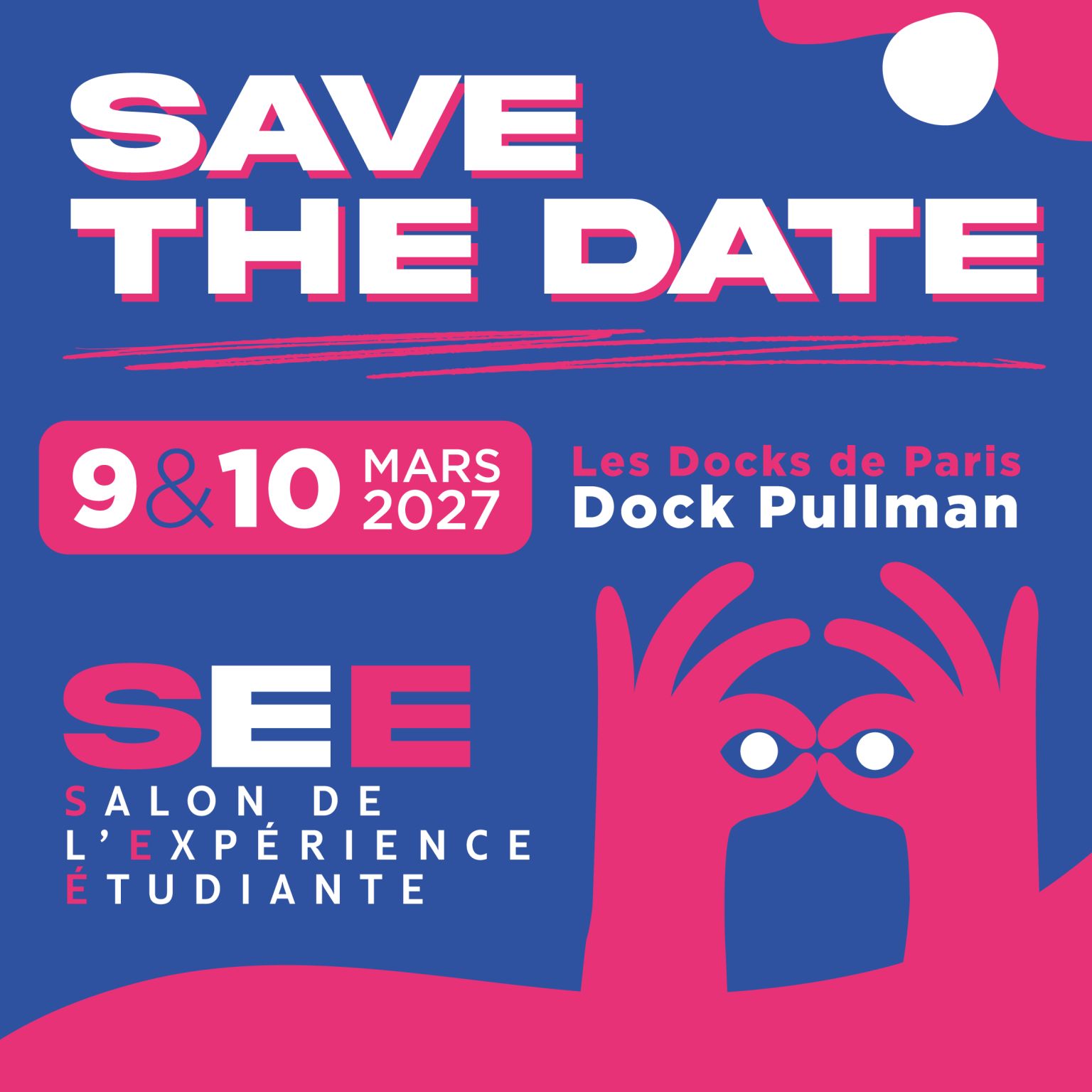 SEE 2027 : à vos agendas !