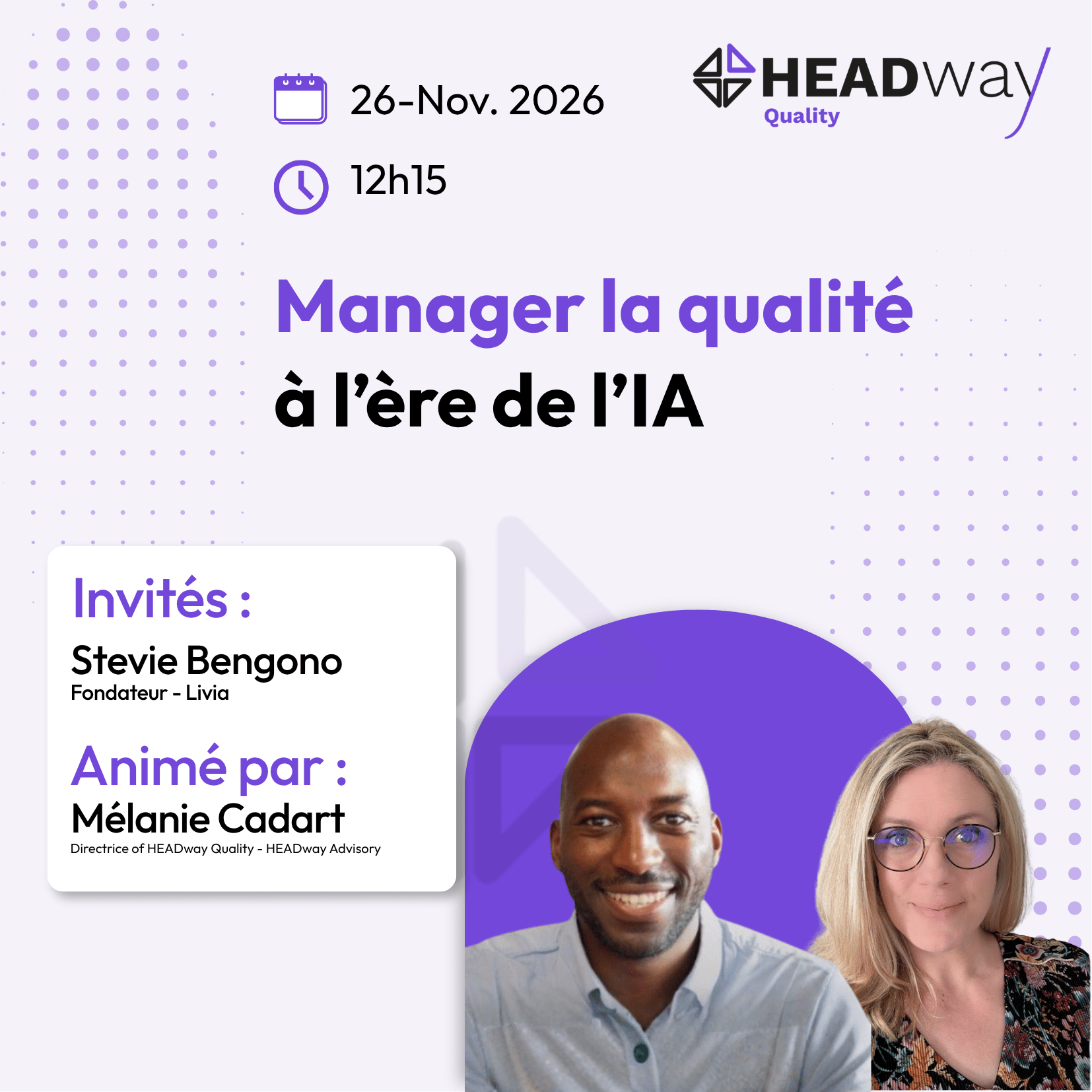 Webinaire Quality – Manager la qualité à l’ère de l’IA
